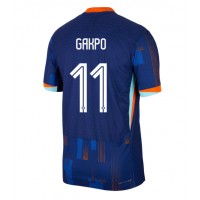Netherlands Cody Gakpo #11 Replica Away Shirt Euro 2024 Short Sleeve